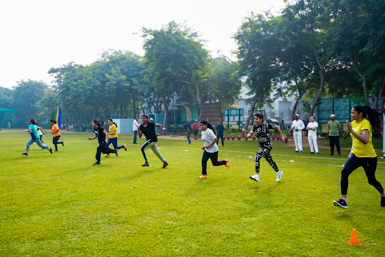 Various sports activities like 100 m sprint race, walkathon, cyclothon, chess and cricket tournament organised at NHSRCL corporate and site offices